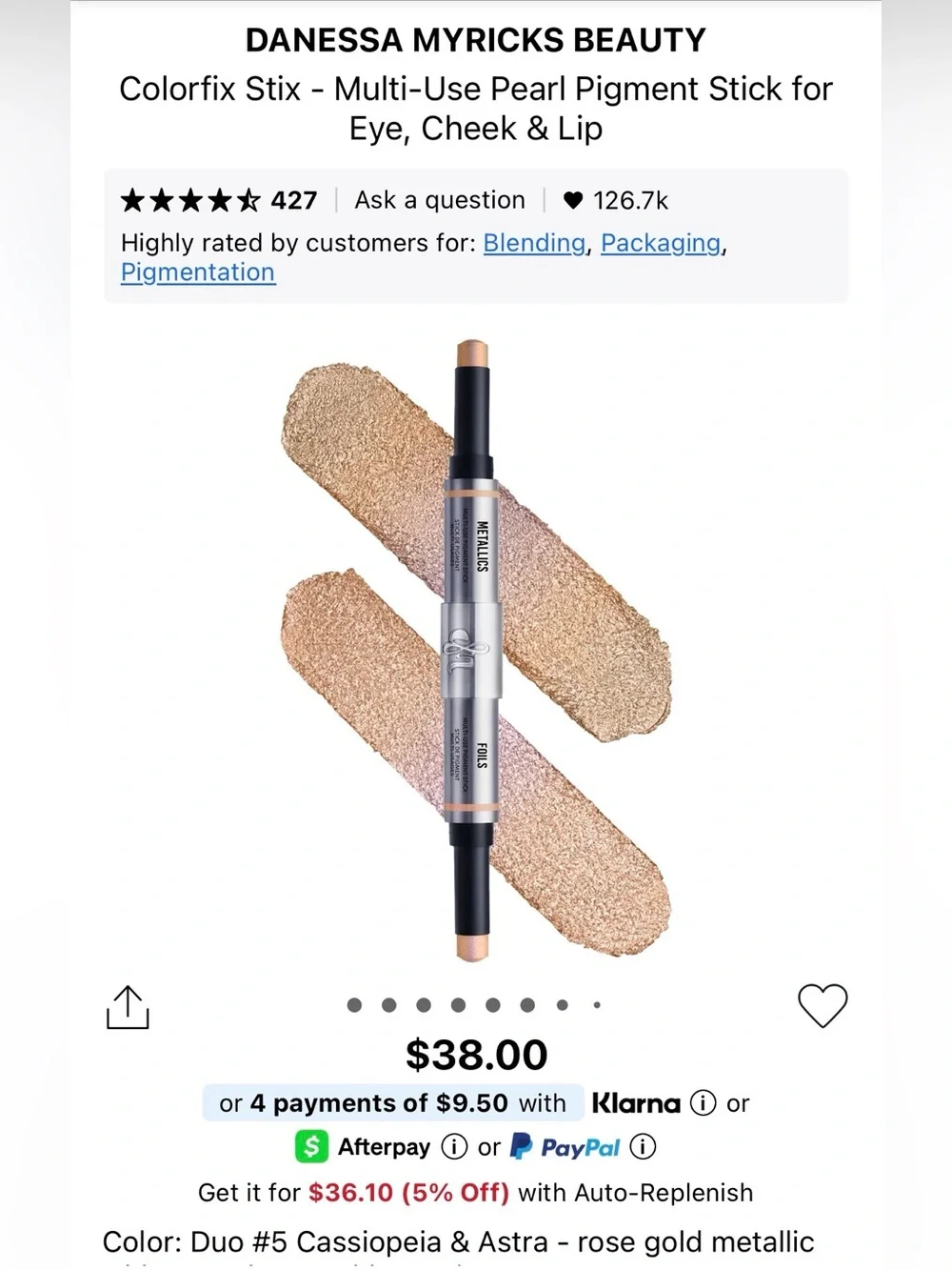 Danessa Myricks Beauty brand new